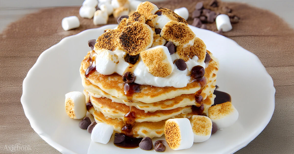 Irresistible S’mores Pancakes Recipe