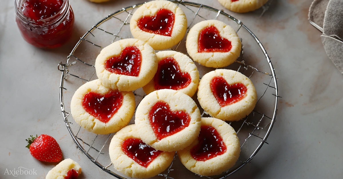 Irresistible Strawberry Thumbprint Cookies