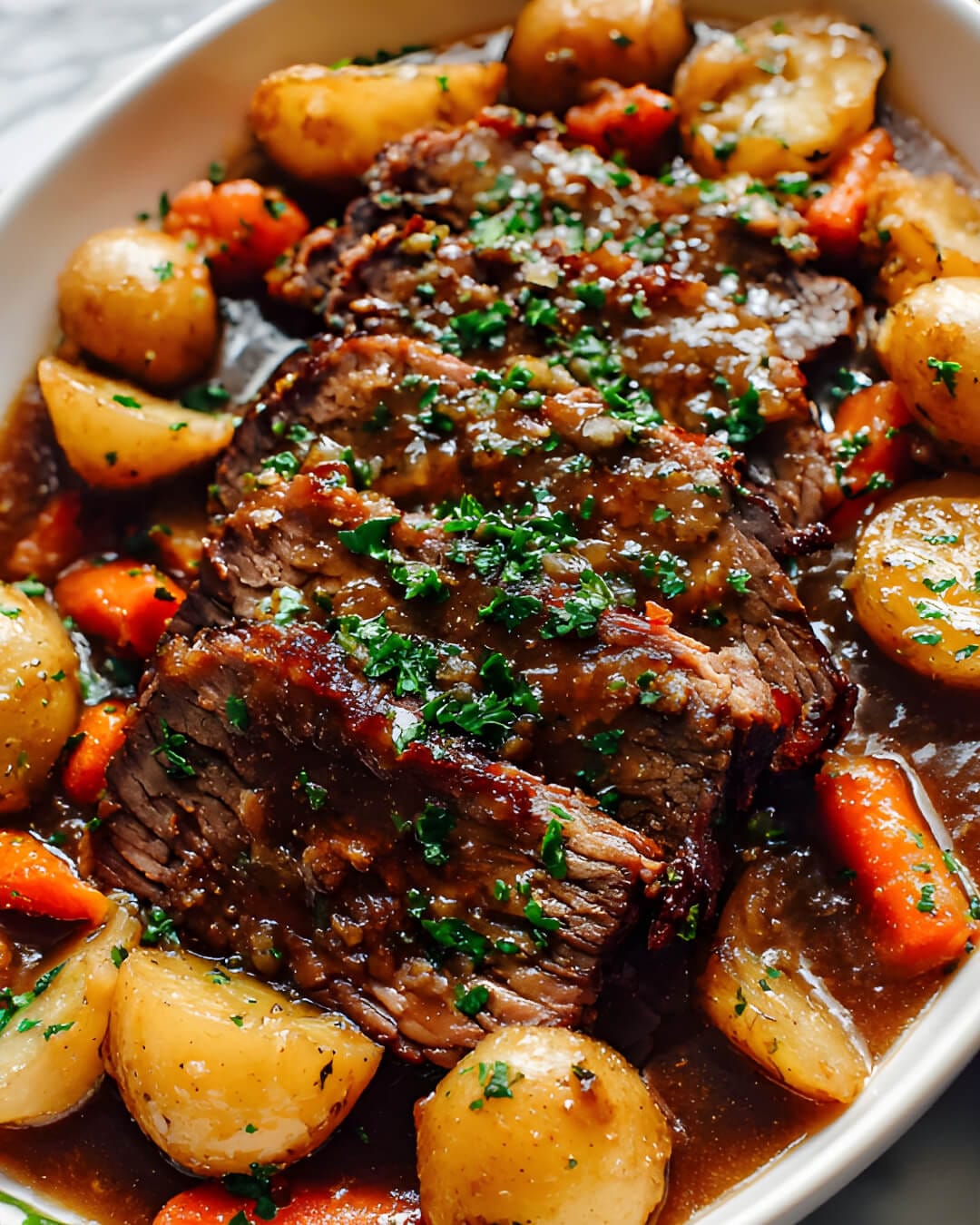 My personal tricks for the best Roast Beef with Gravy