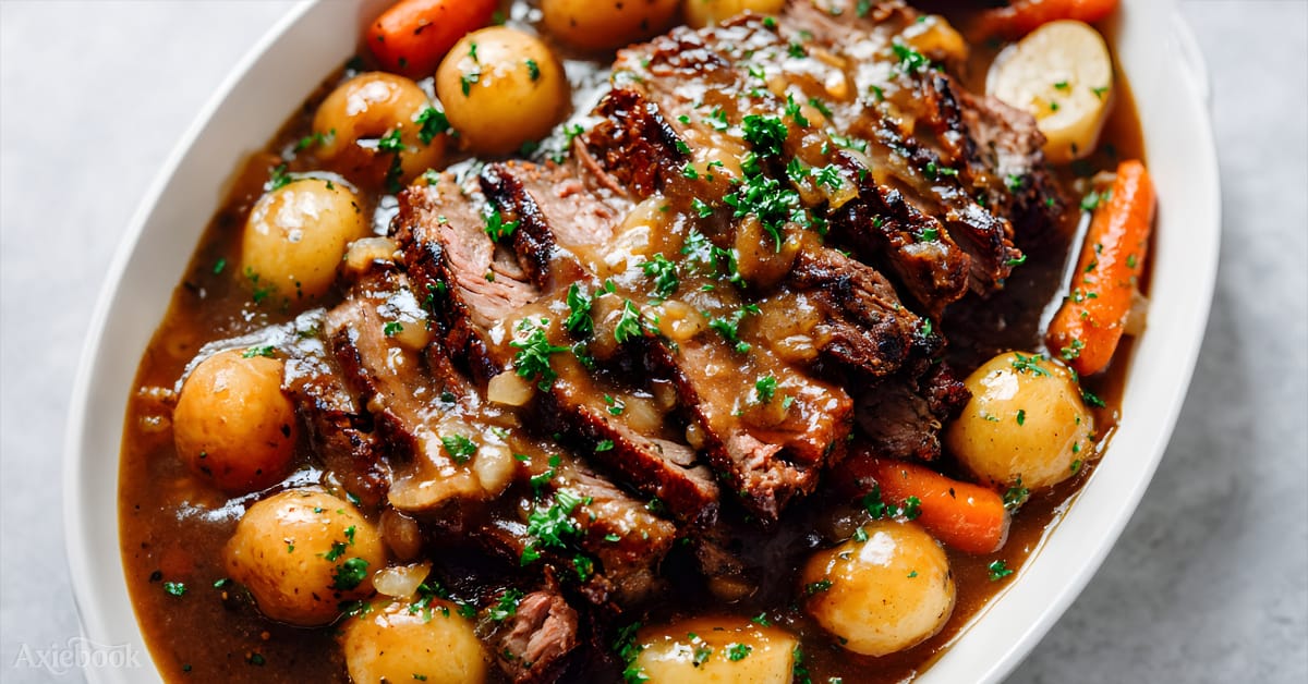 Roast Beef with Gravy Recipe