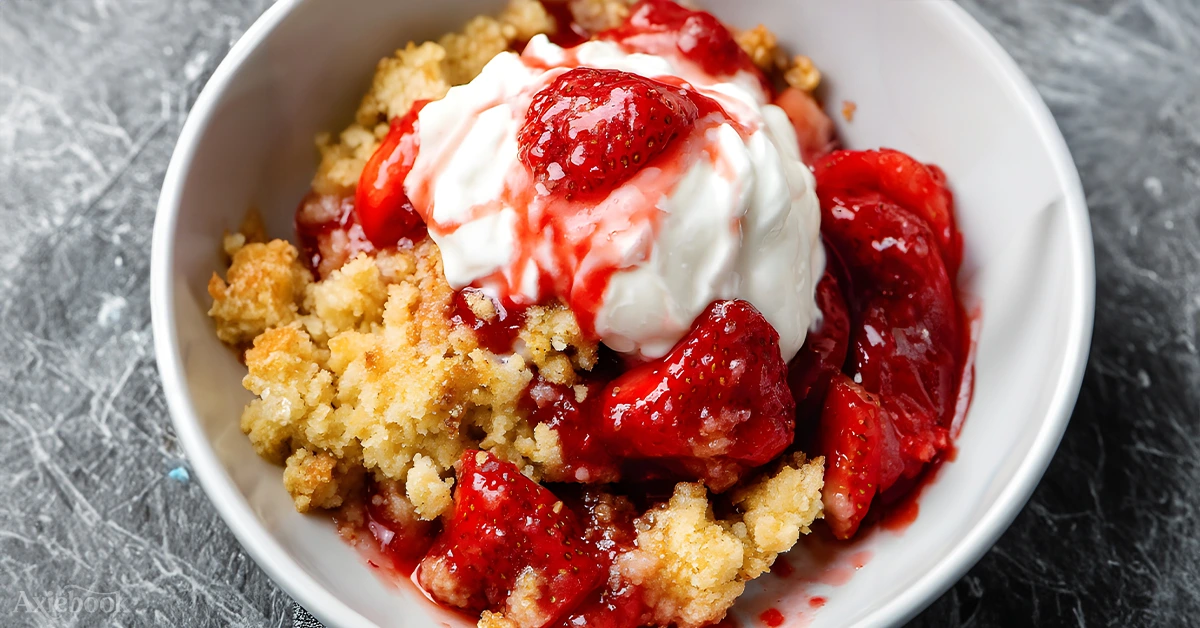 The Best Strawberry Crumble Recipe