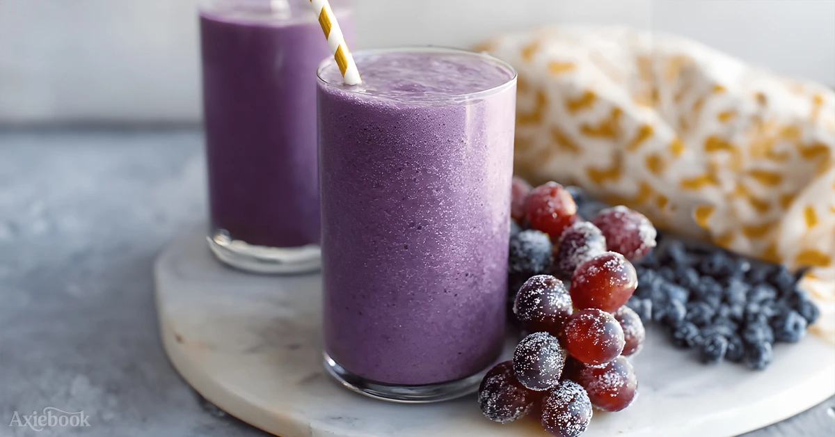 Ultimate Smooth Grape Banana Power Shake