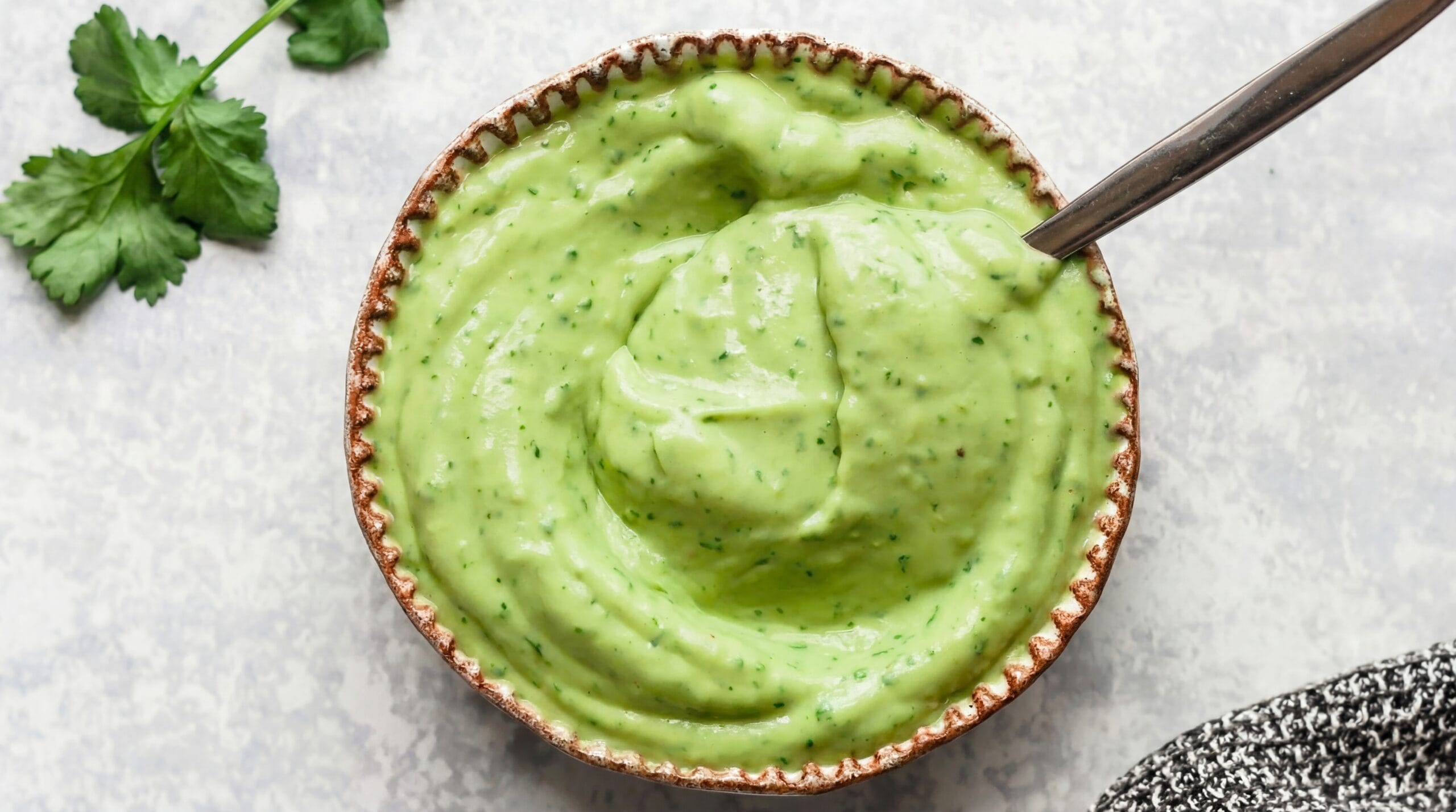 Avocado Lime Sauce Recipe - Featured Image