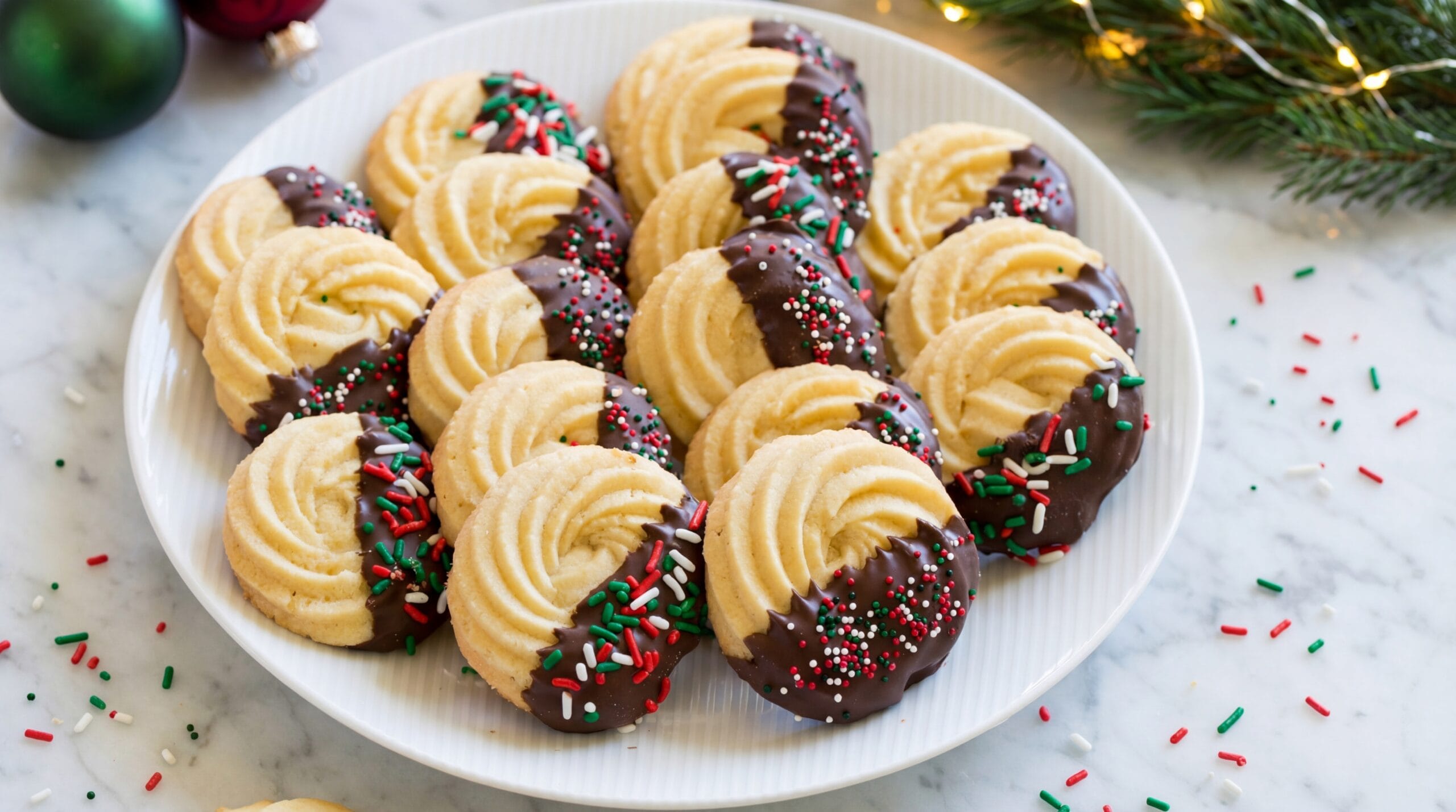 Butter Cookies Recipe - Featured Image