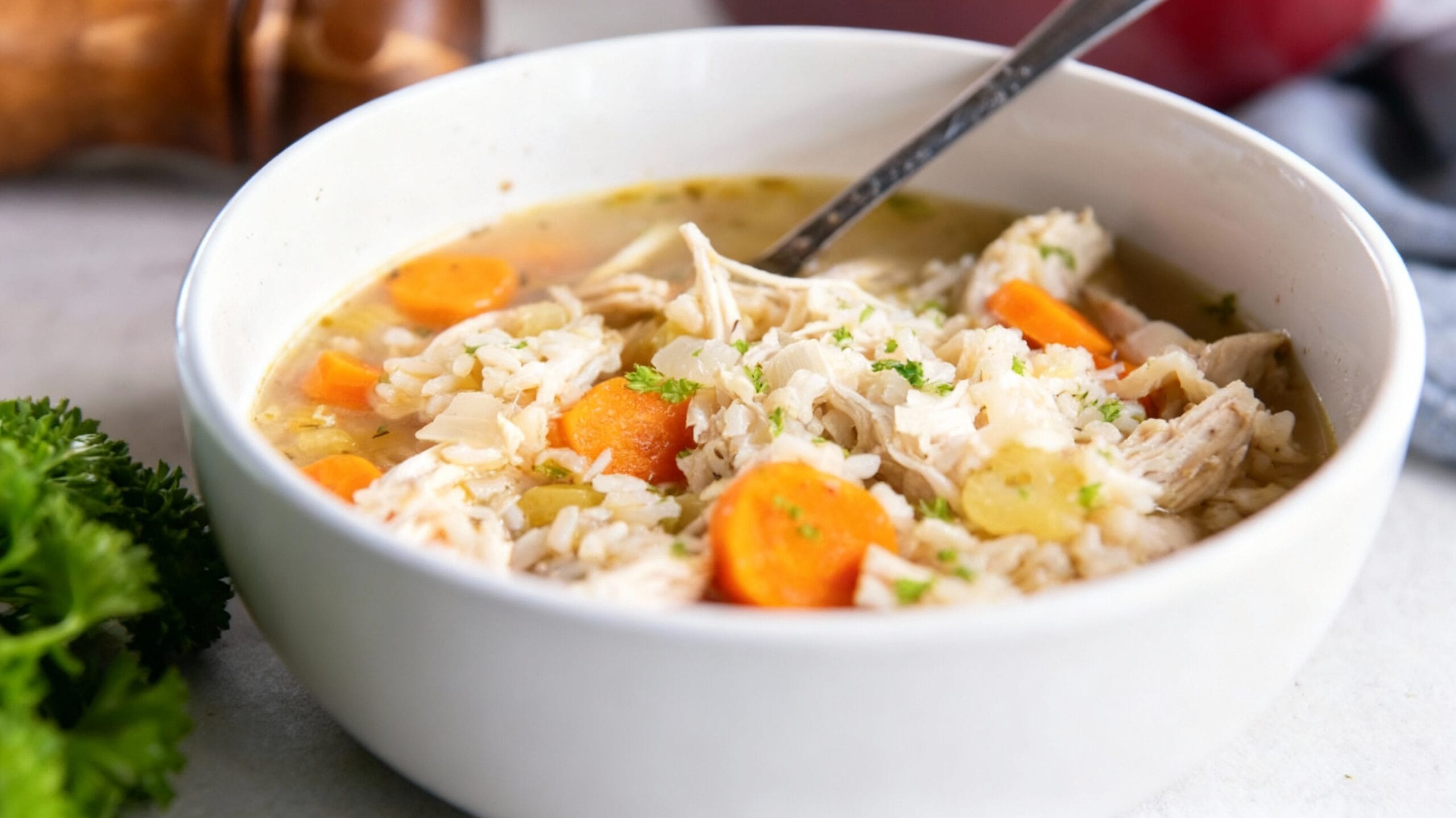 Cozy Chicken and Rice Soup