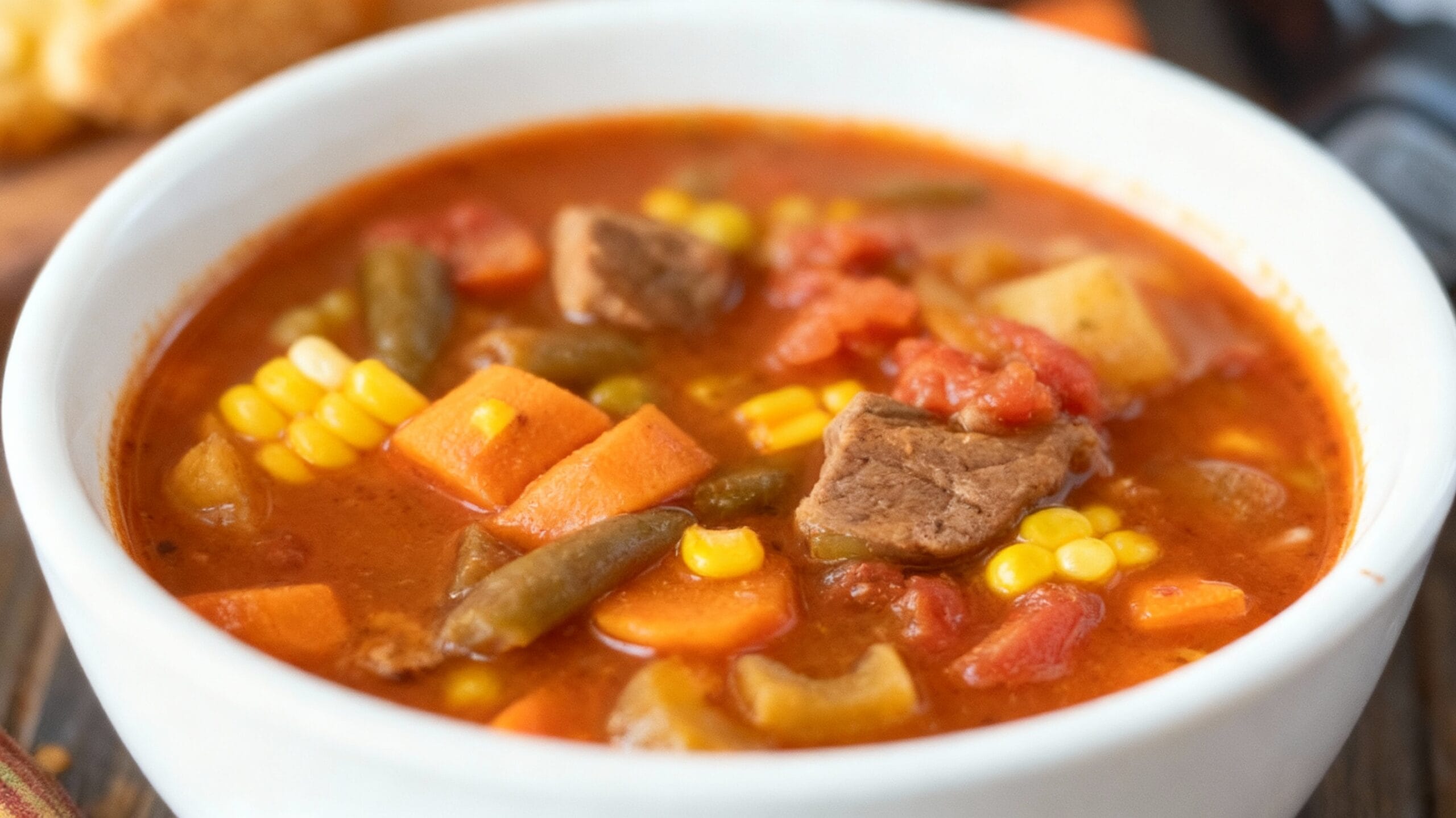 Cozy Crockpot Vegetable Beef Soup Recipe