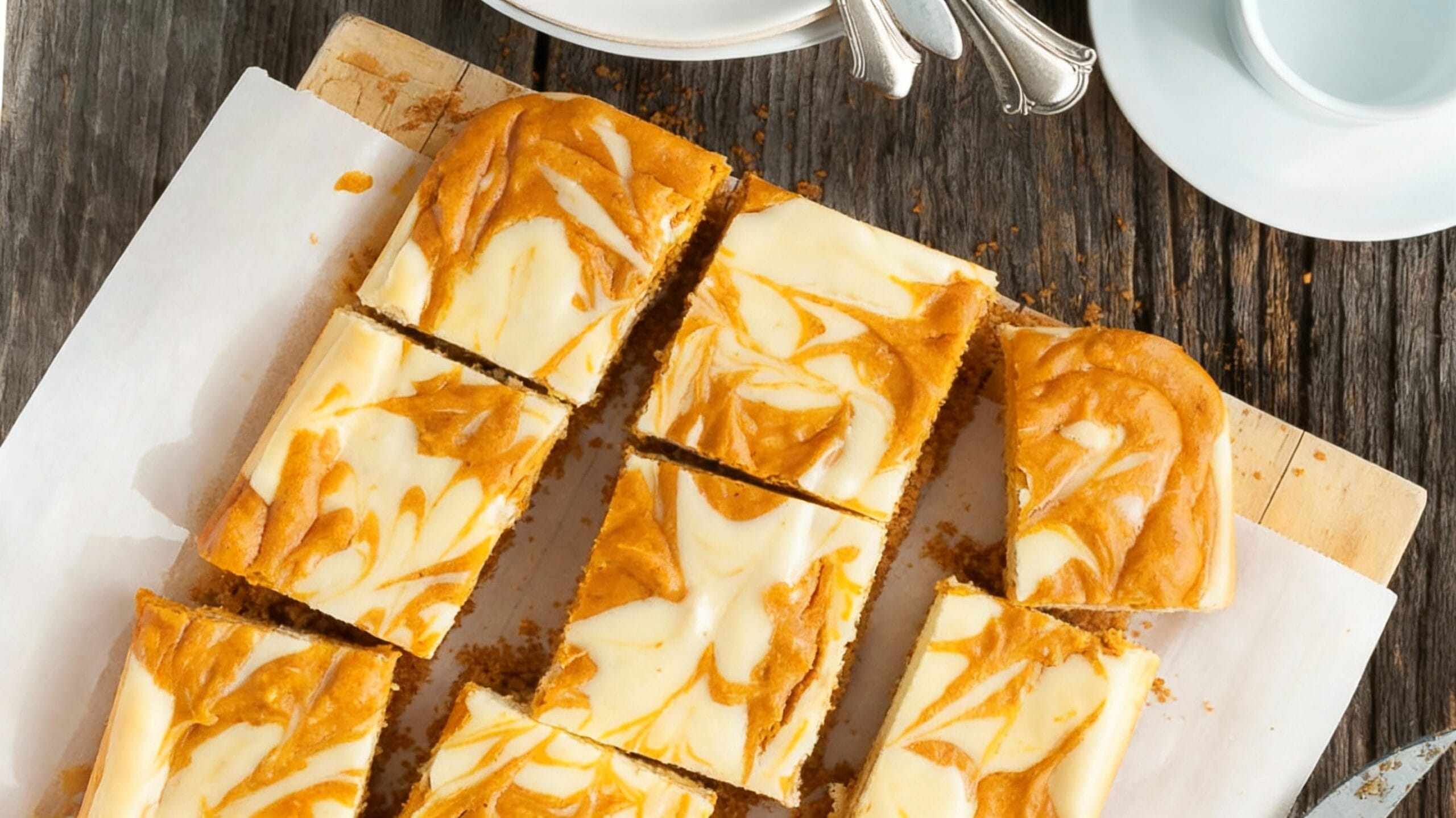 Cozy Pumpkin Cheesecake Bars
