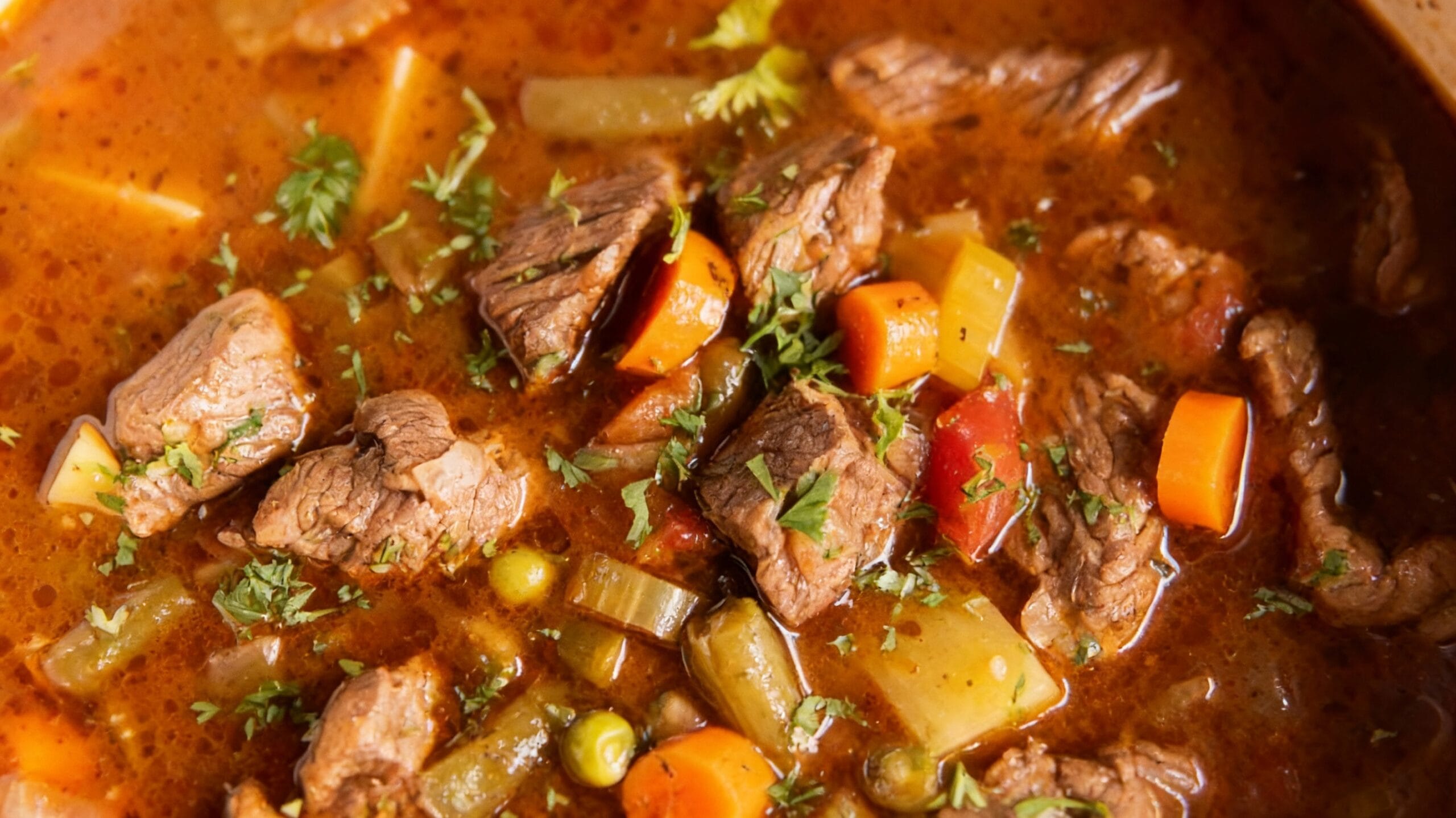 Cozy Vegetable Beef Soup Recipe