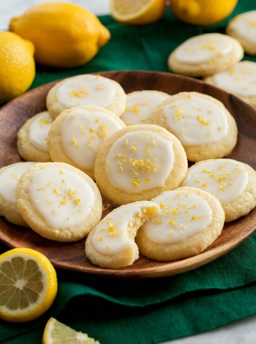 Everything You Need for Lemon Meltaway Cookies