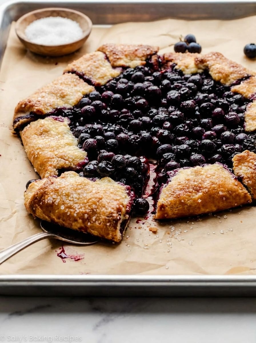 Everything You Need for Perfect Blueberry Galette