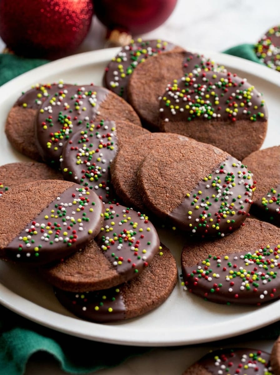 Everything You Need for Perfect Chocolate Shortbread Cookies