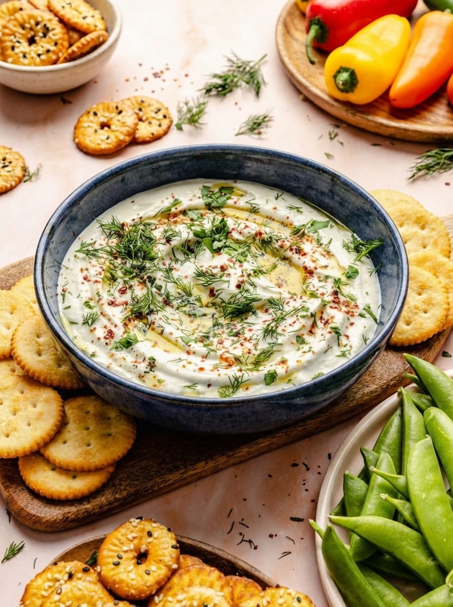 Everything You Need for Perfect Garlic Feta Dip