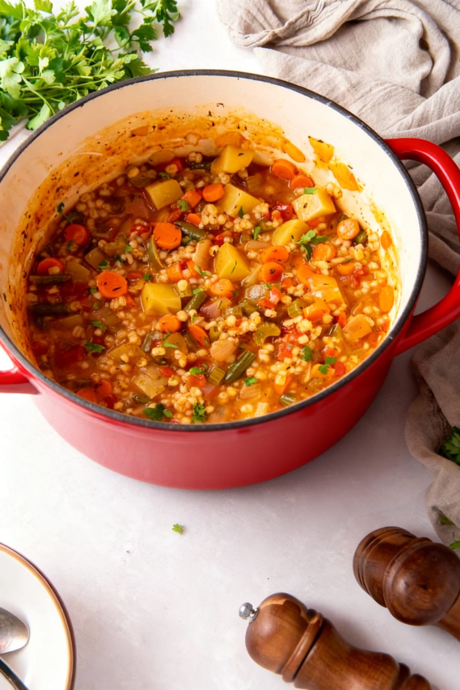 Savory Vegetable Barley Soup Recipe Everything-you-need-for-the-perfect-Vegetable-Barley-Soup