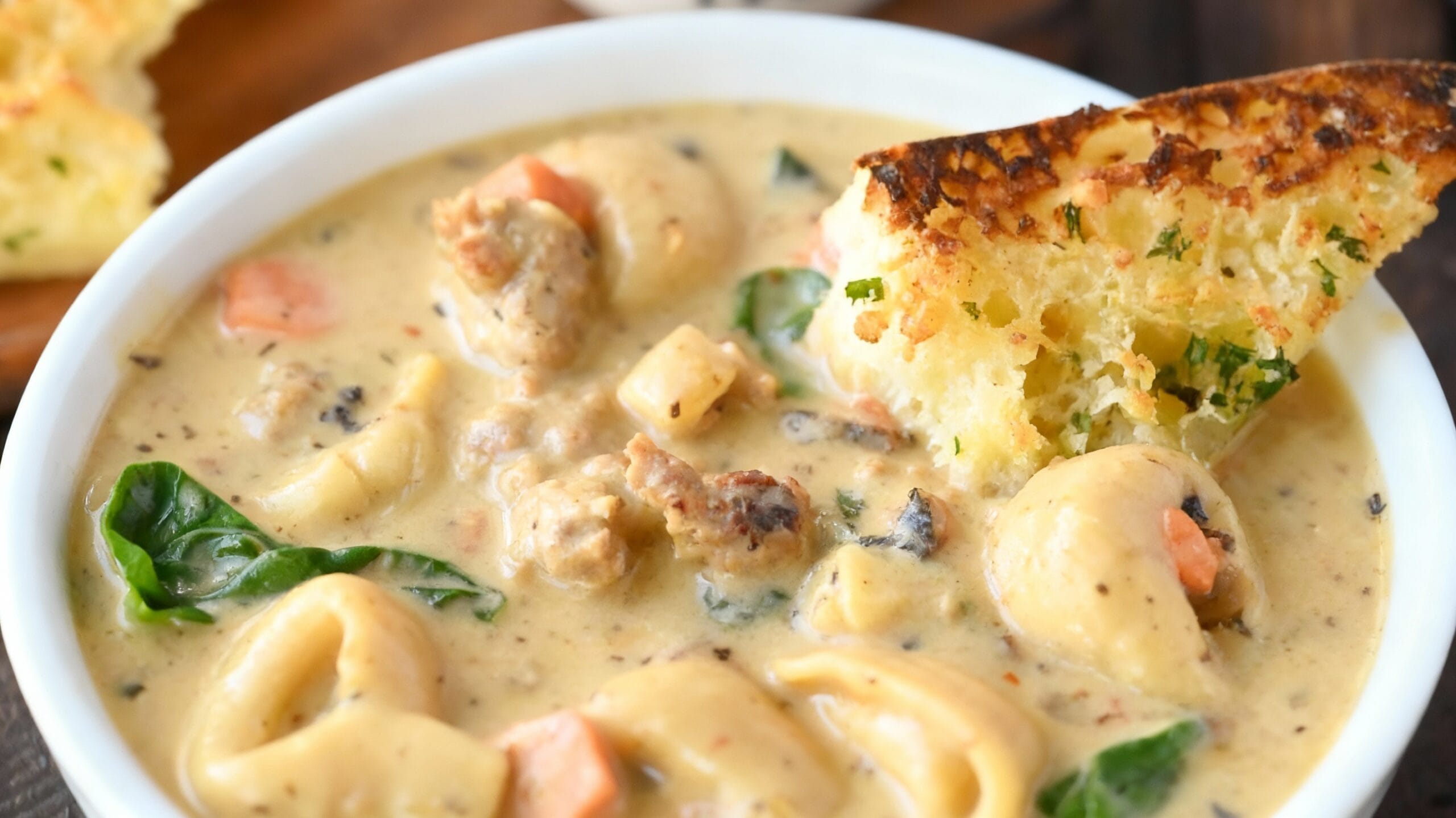 Hearty Sausage Tortellini Soup Recipe