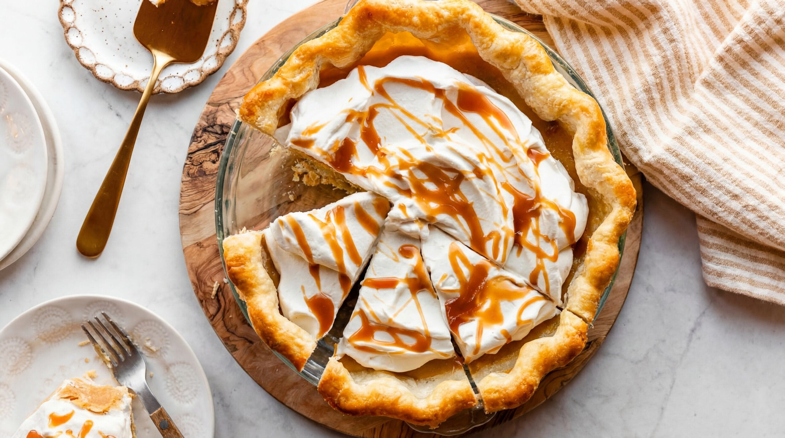 Homemade Butterscotch Pie - Featured Image