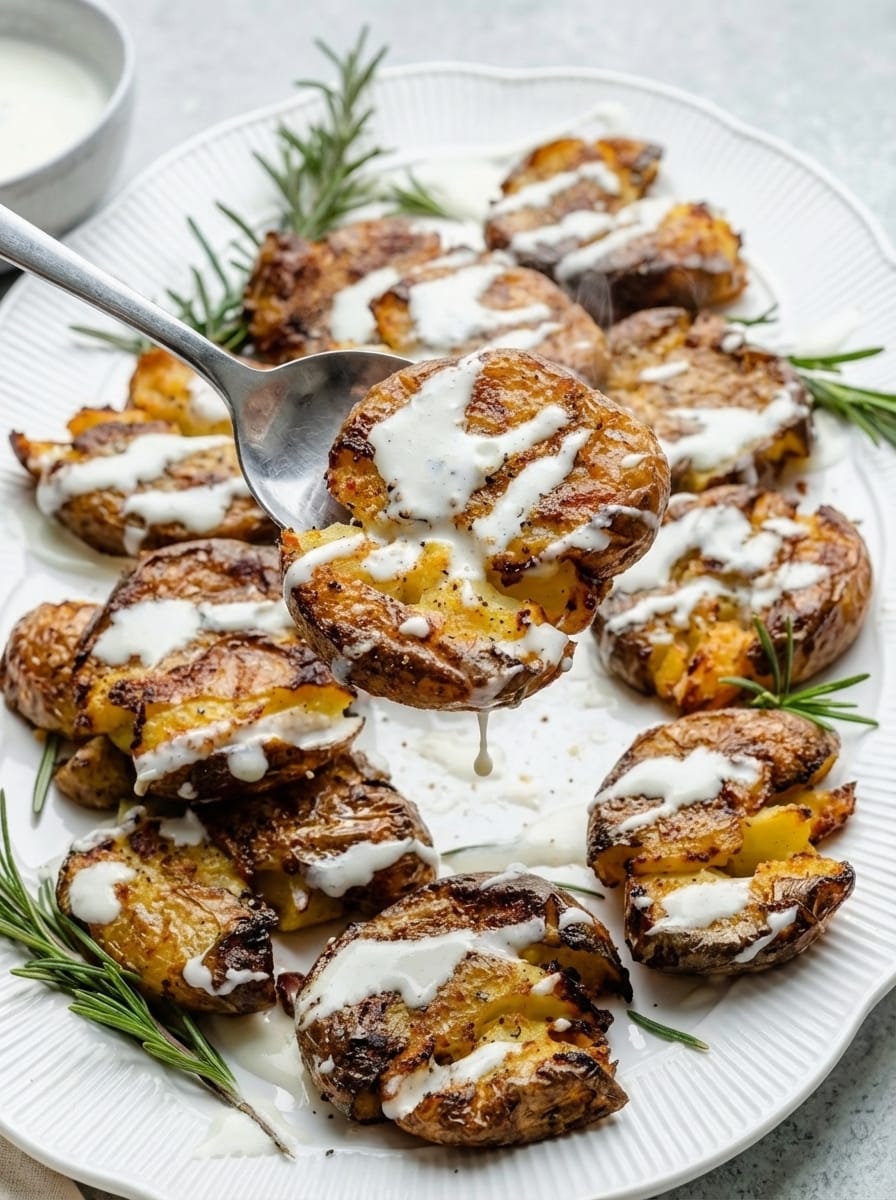 How to Make the Best Smashed Potatoes