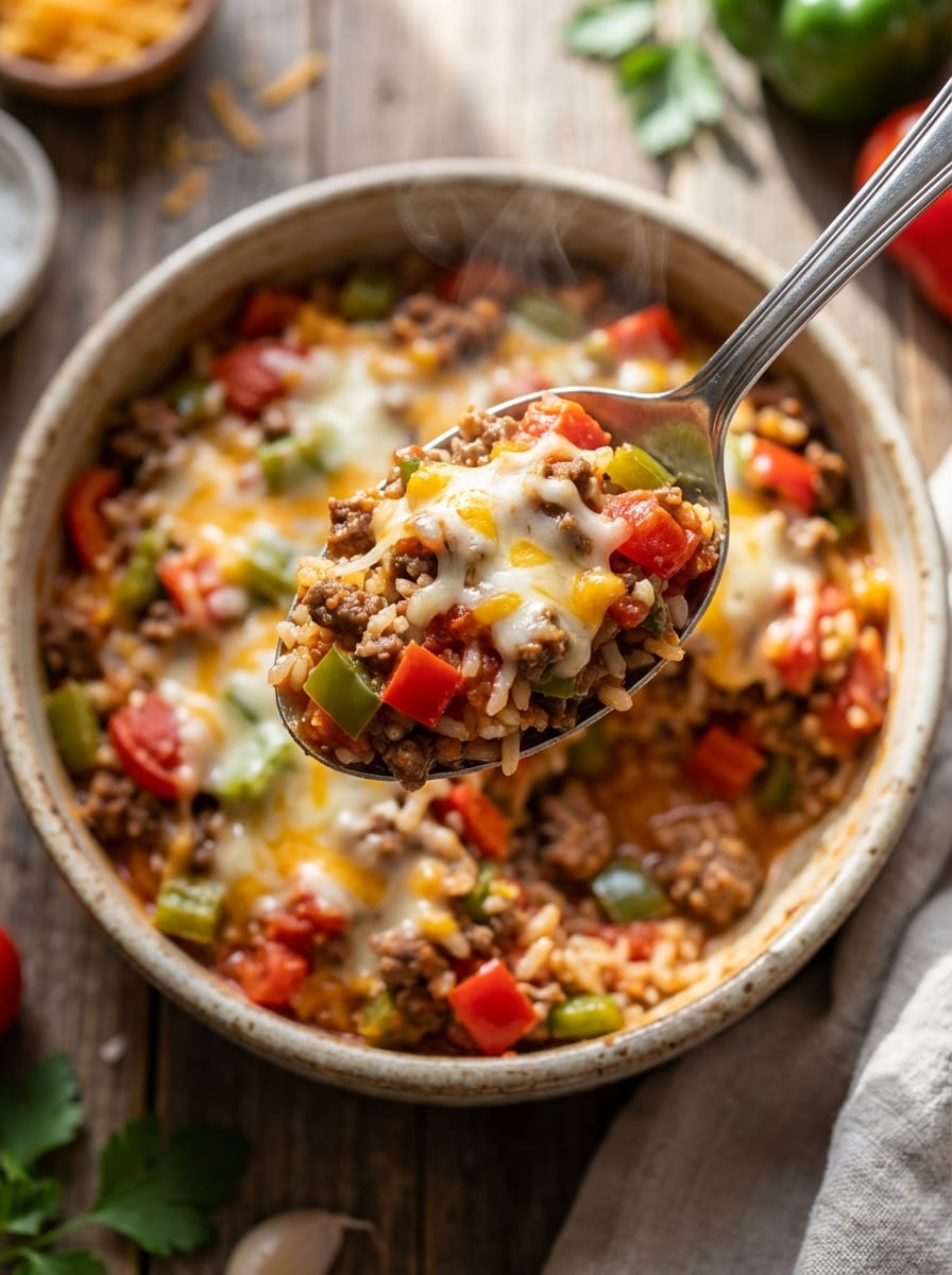 How to Make the Best Stuffed Pepper Casserole