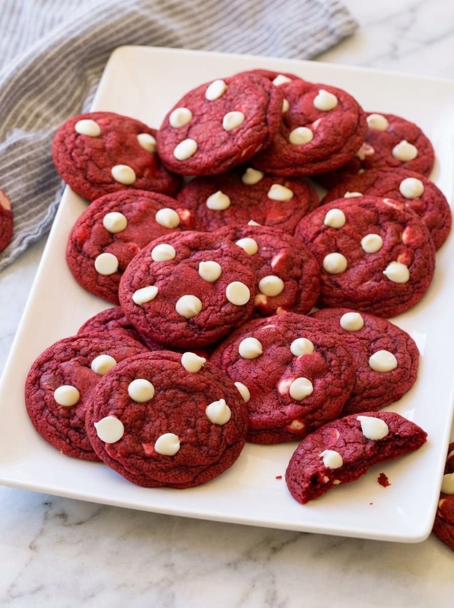 Ingredients You'll Need for Red Velvet Cookies