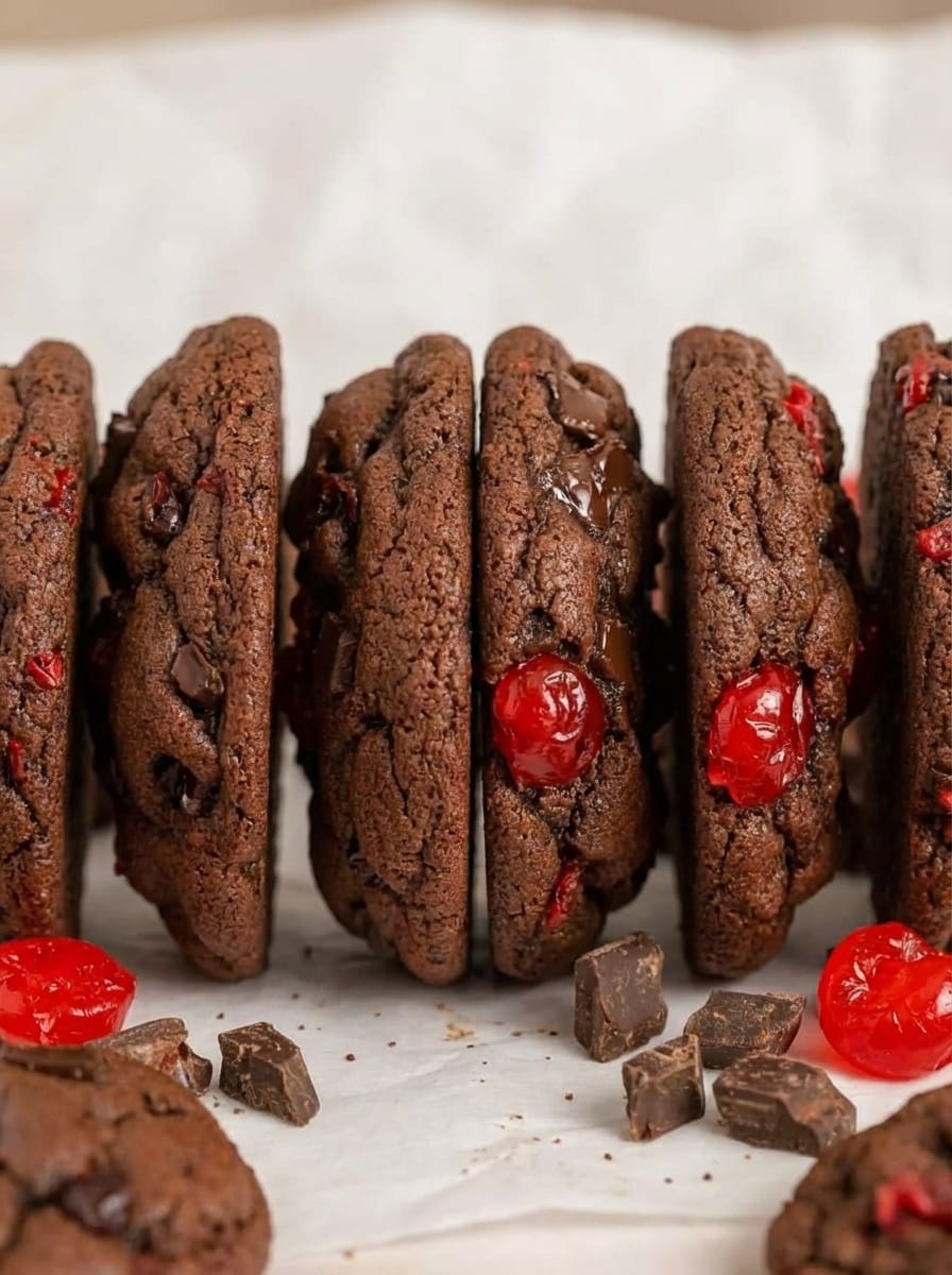 Ingredients for Chocolate Cherry Cookies