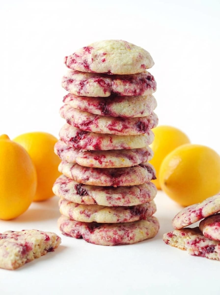 Lemon Raspberry Cookies Ingredients