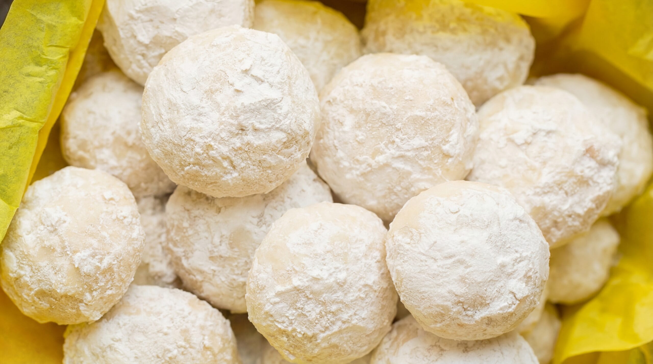 Lemon Snowball Cookies Recipe - Featured Image