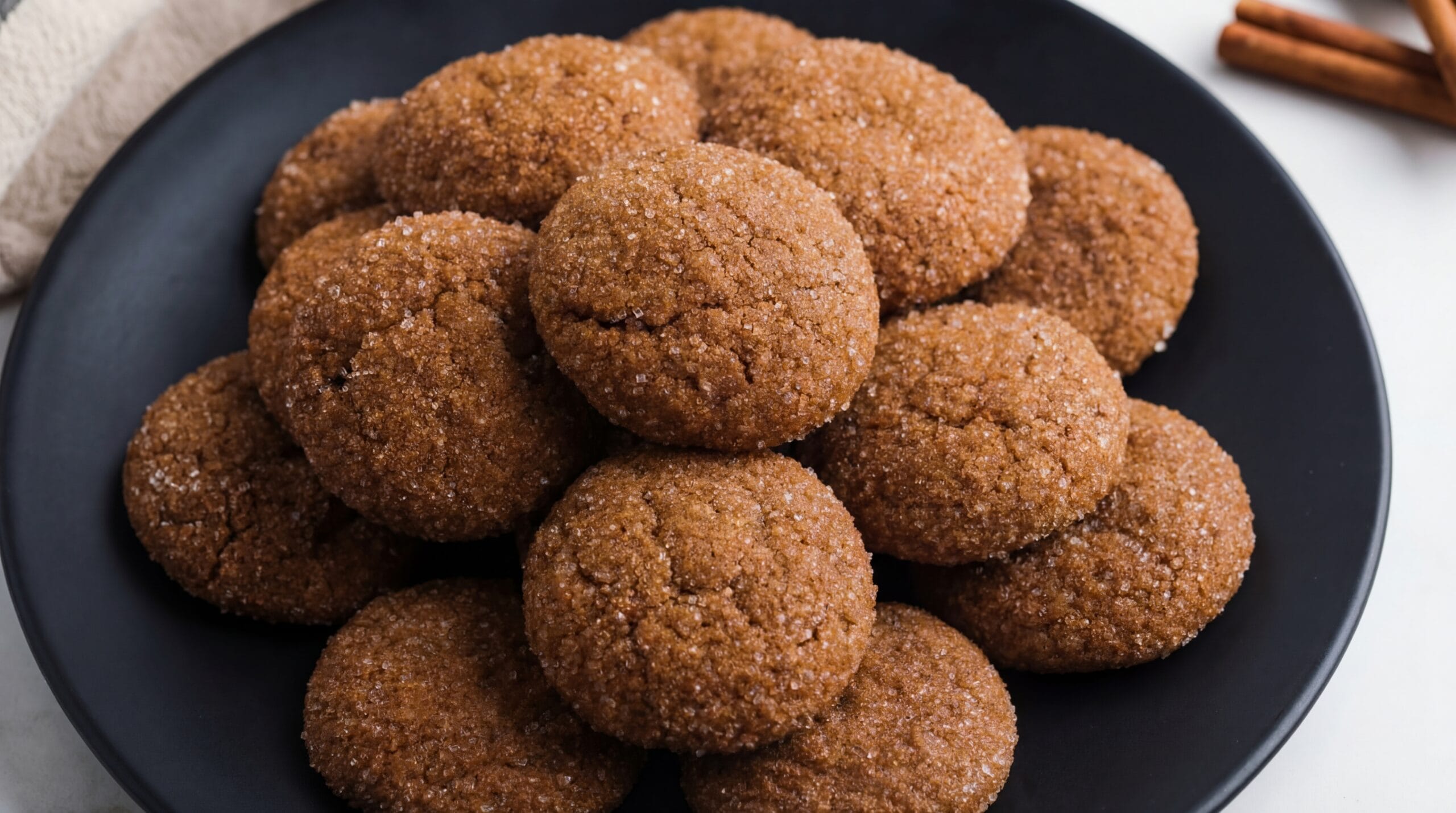 Molasses Cookies Recipe - Featured Image