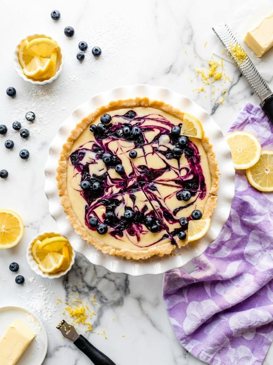 My Best Tips for Perfect Lemon Blueberry Tart