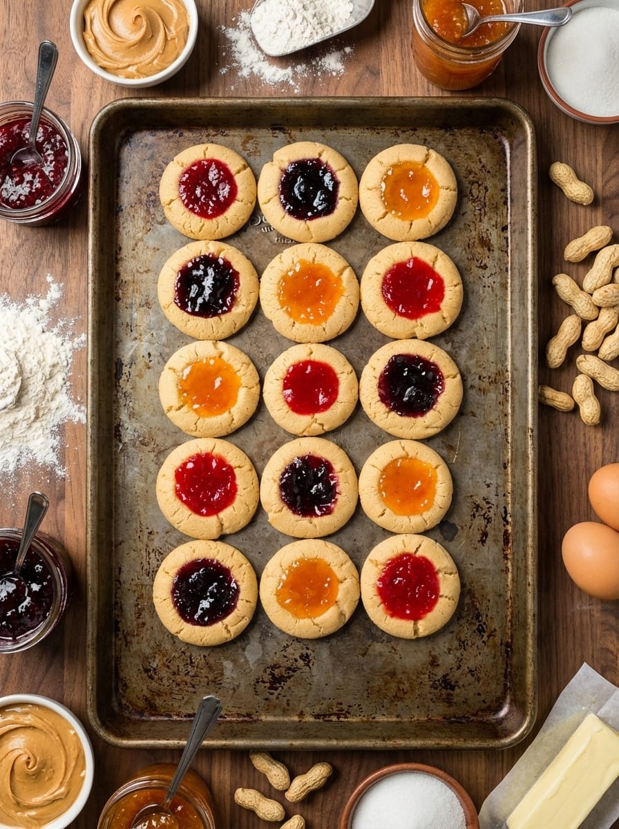 My Best Tips for Perfect Peanut Butter and Jelly Cookies