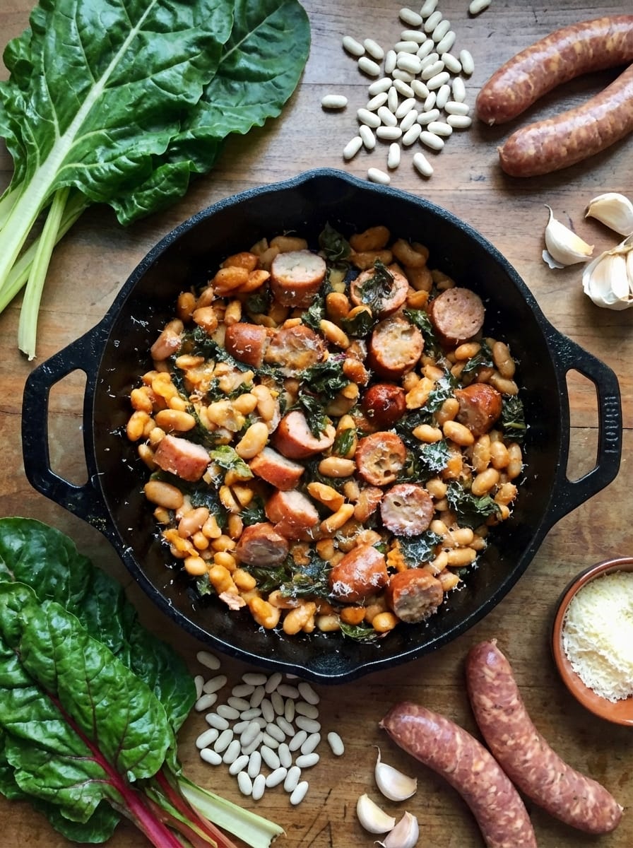 My Best Tips for Perfect Swiss Chard with Cannellini Beans and Sausage