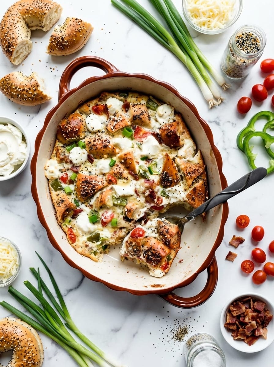 My Everything Bagel Breakfast Casserole Secrets