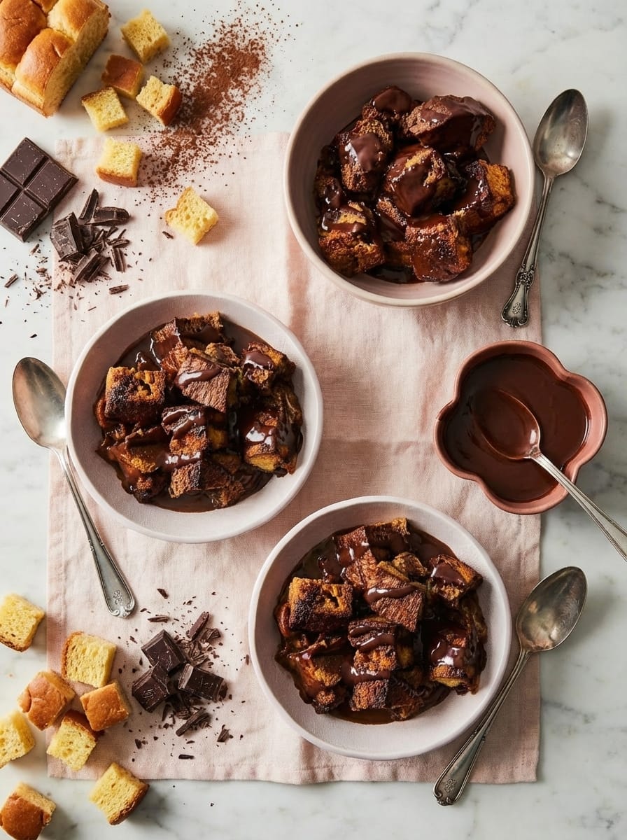 My Hot Chocolate Bread Pudding Secrets