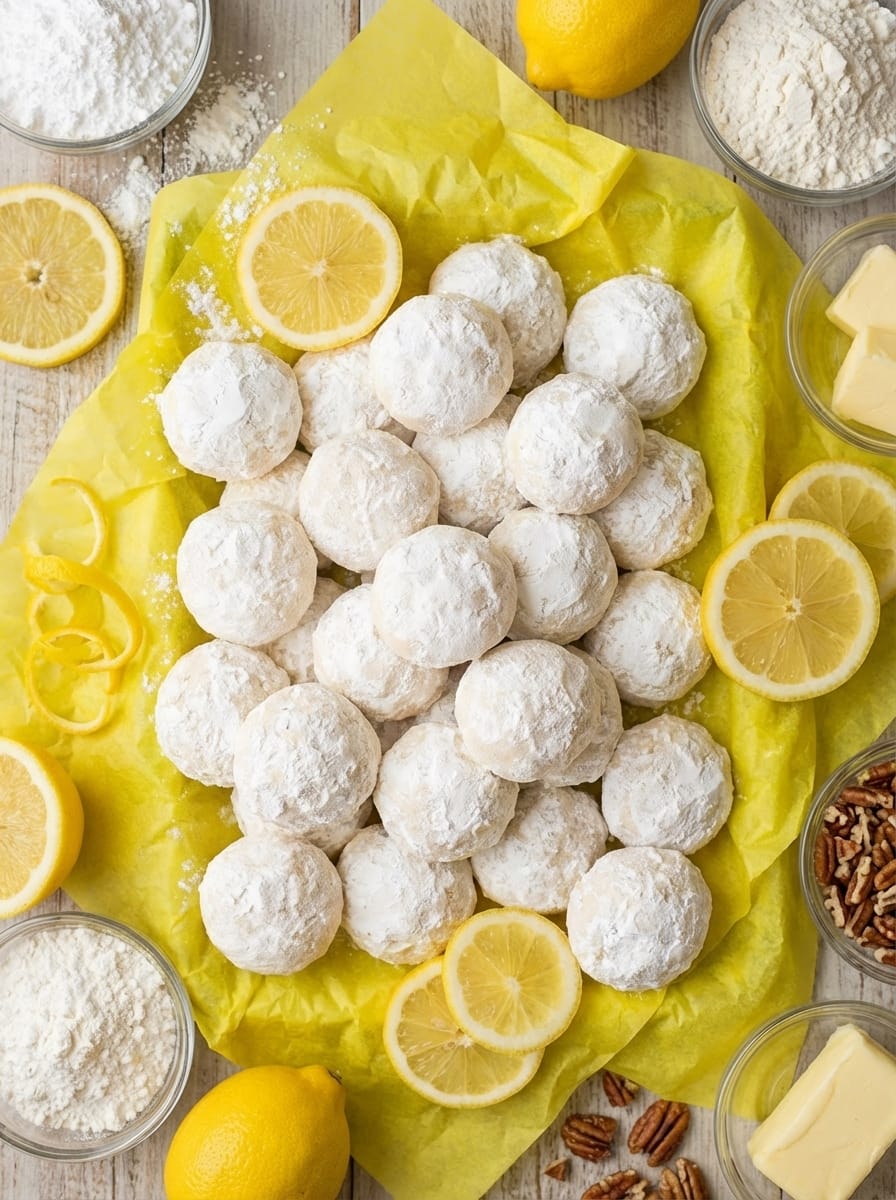 My Lemon Snowball Cookies Secrets