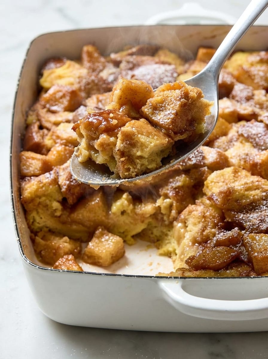 My Method for Apple Bread Pudding