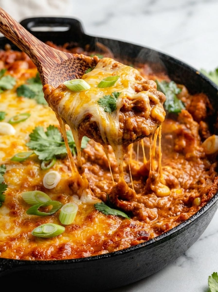 My Method for Cheesy Enchilada Bean Dip