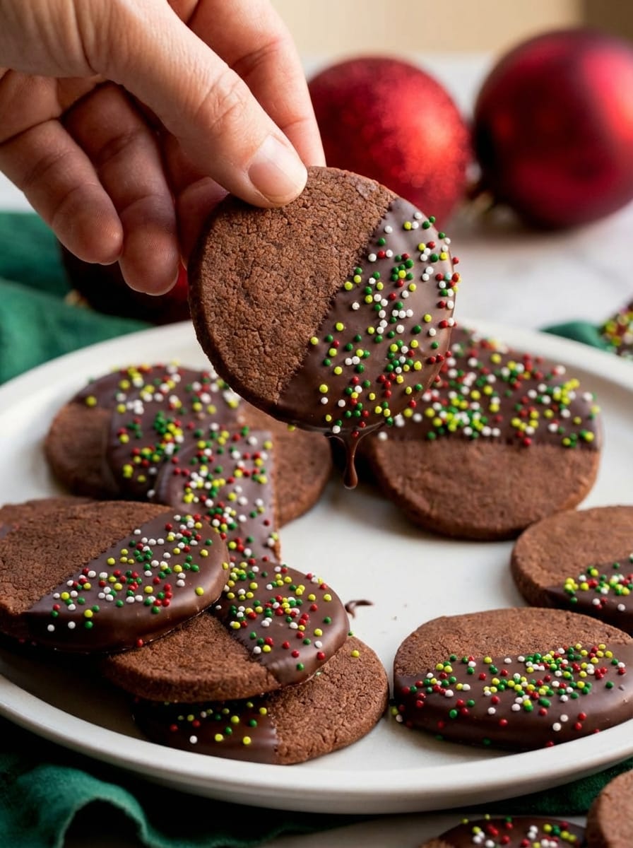 My Method for Chocolate Shortbread Cookies