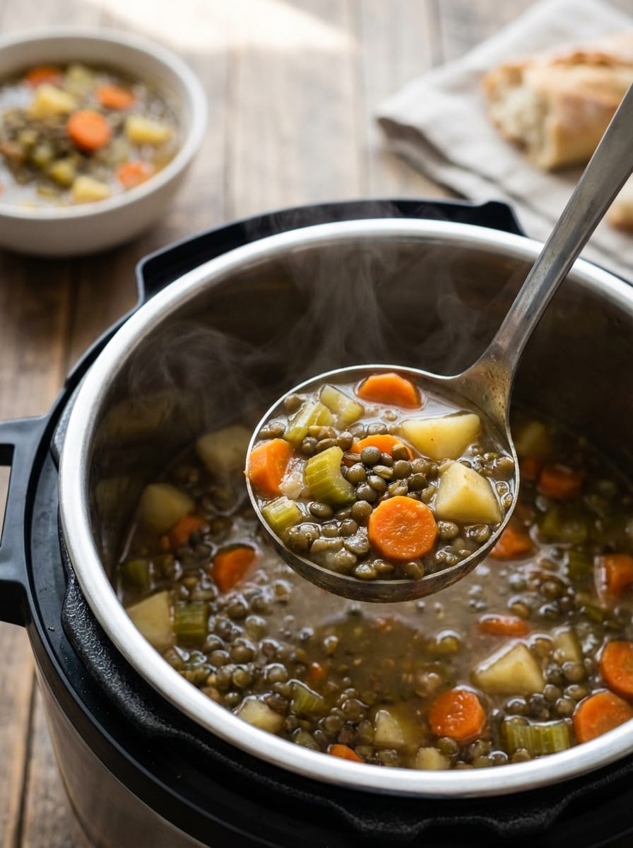 My Method for Instant Pot Lentil Soup