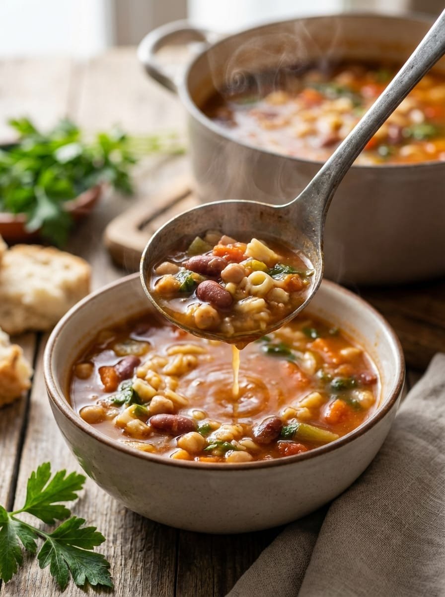 My Method for Minestrone Soup