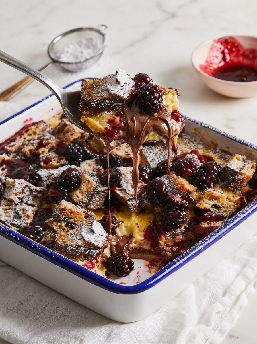 My Method for Nutella Bread Pudding