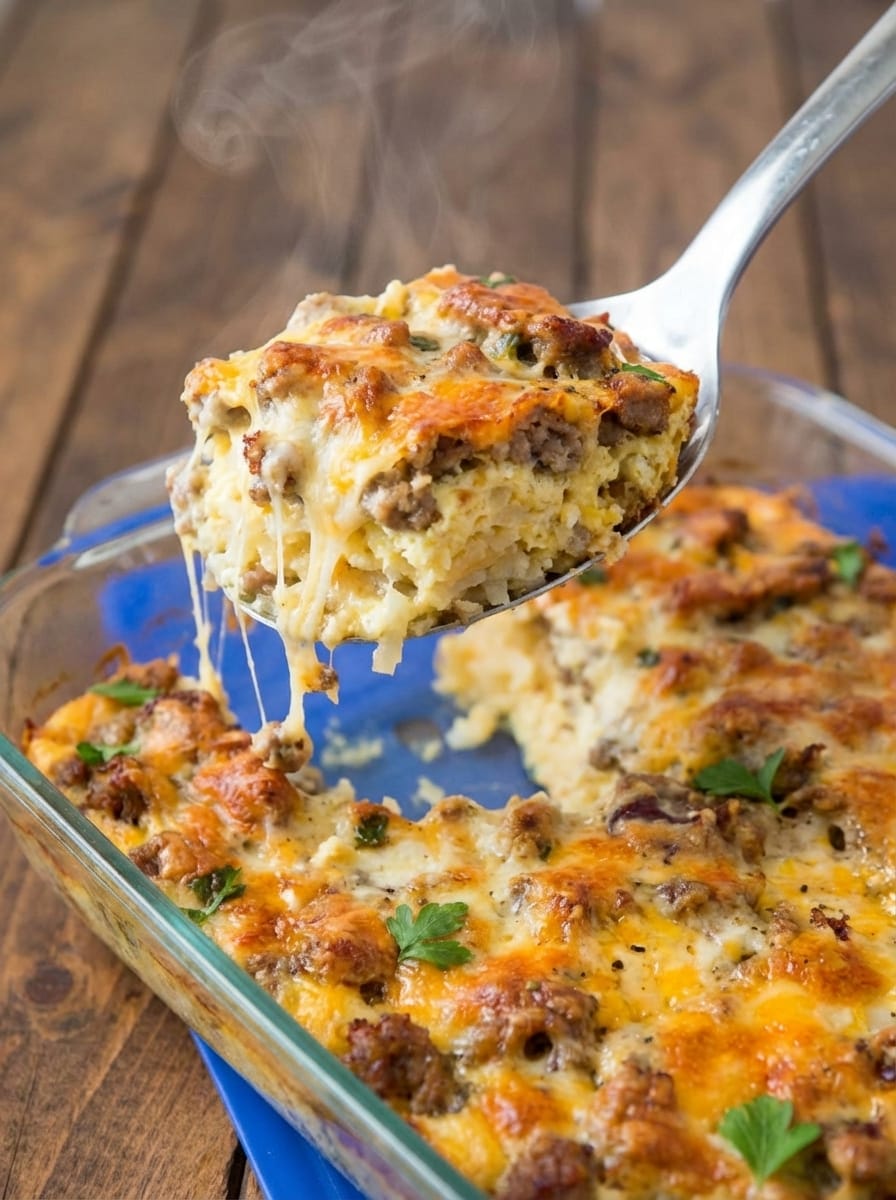 My Method for Sausage Hash Brown Breakfast Casserole