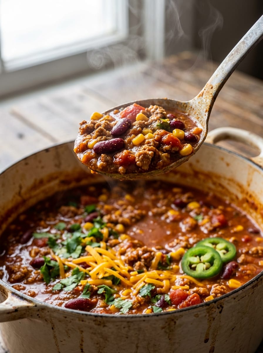 My Method for Turkey Chili