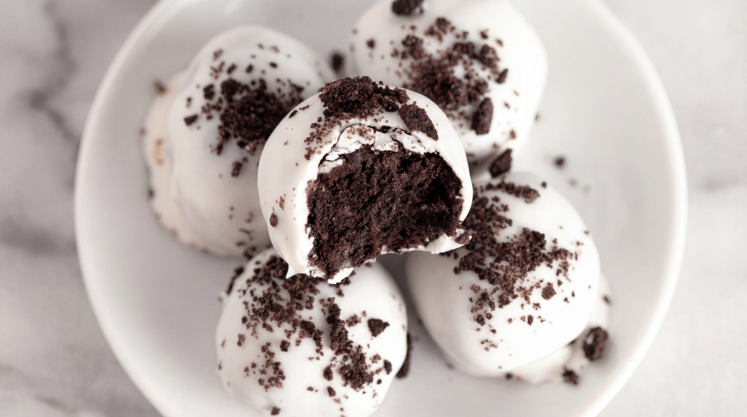 Zesty Oreo Cookie Balls Recipe Oreo Cookie Balls Recipe - Featured Image