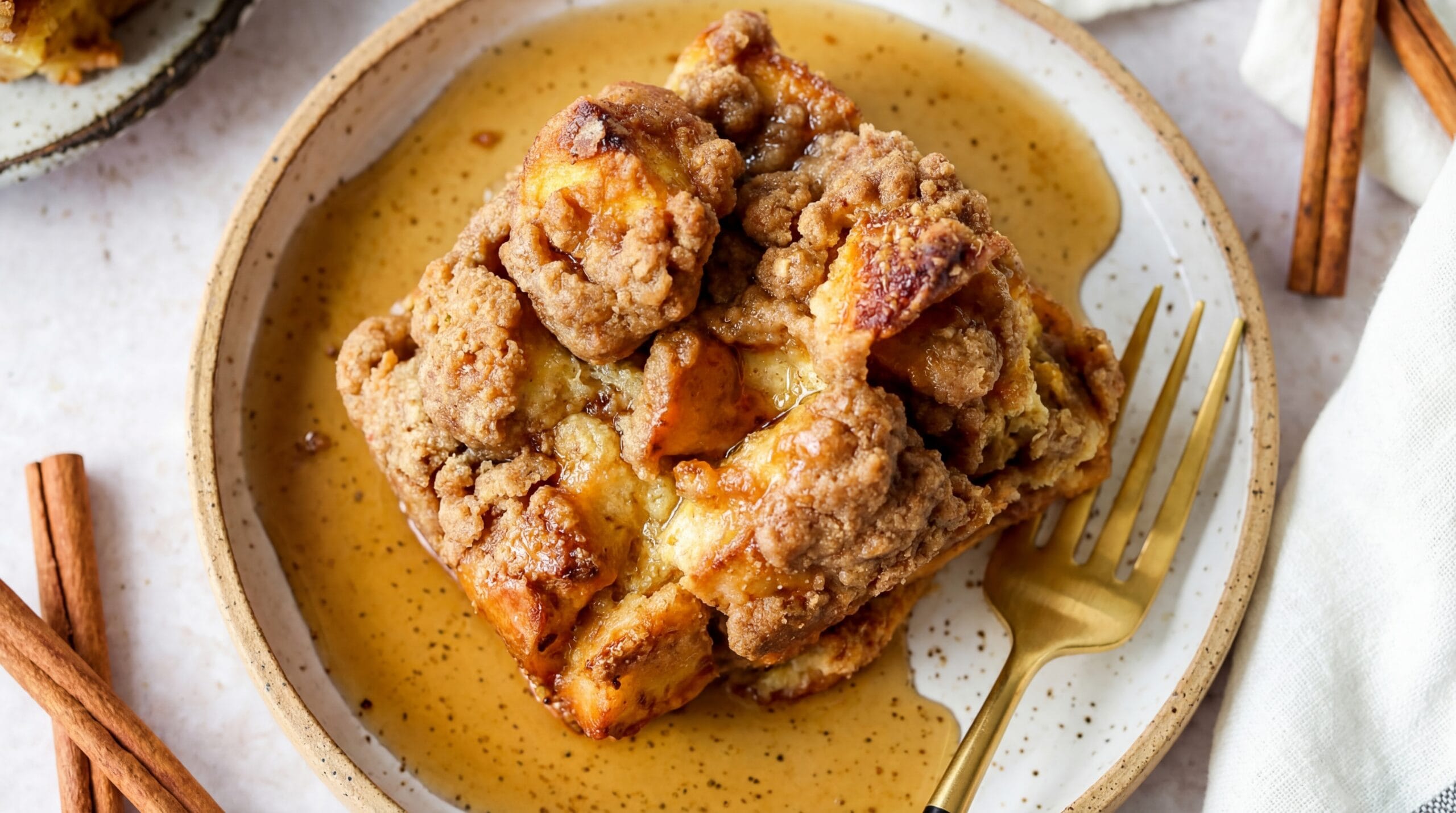 Overnight French Toast Casserole Recipe - Featured Image