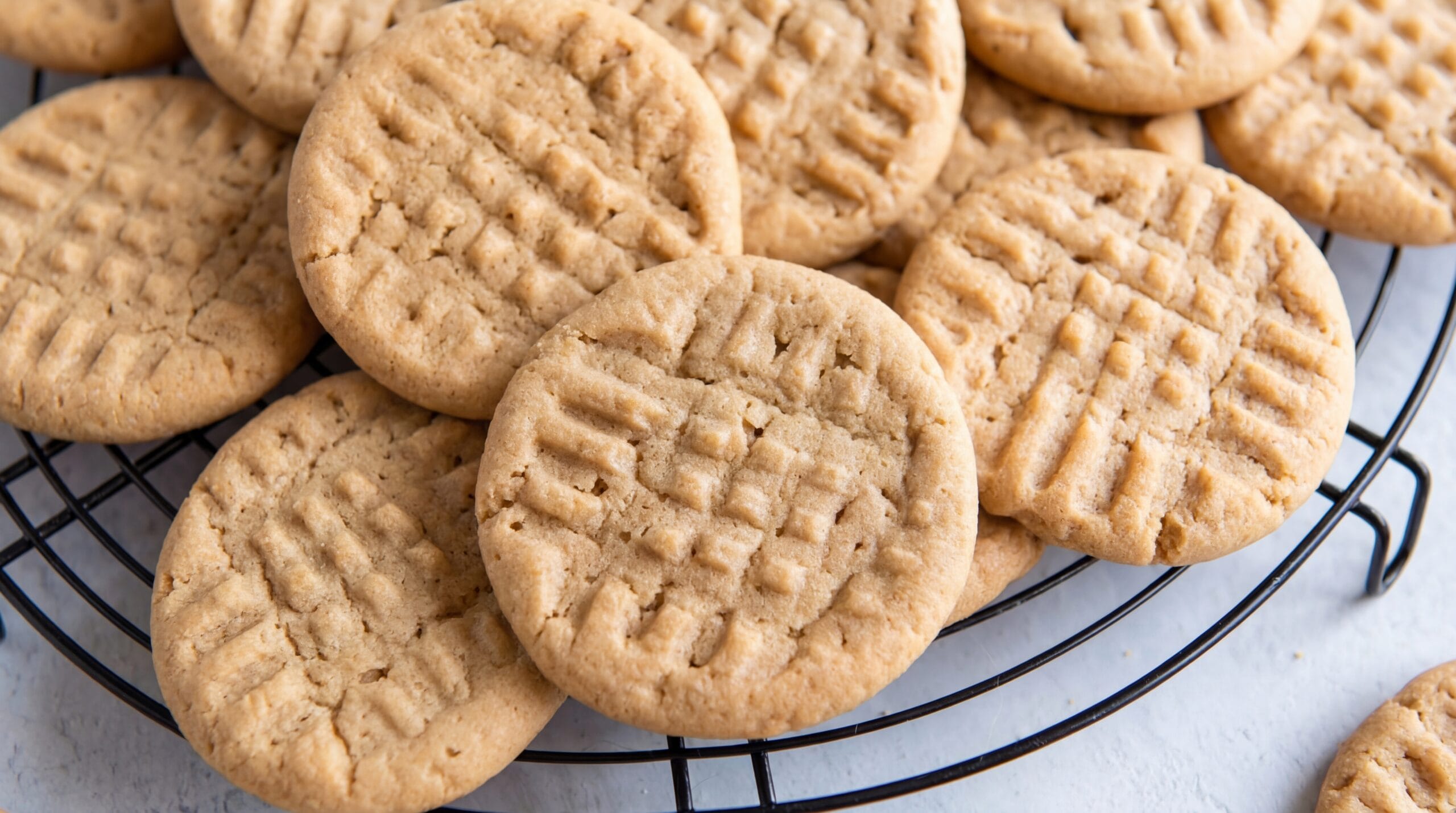 Peanut Butter Cookies Recipe - Featured Image