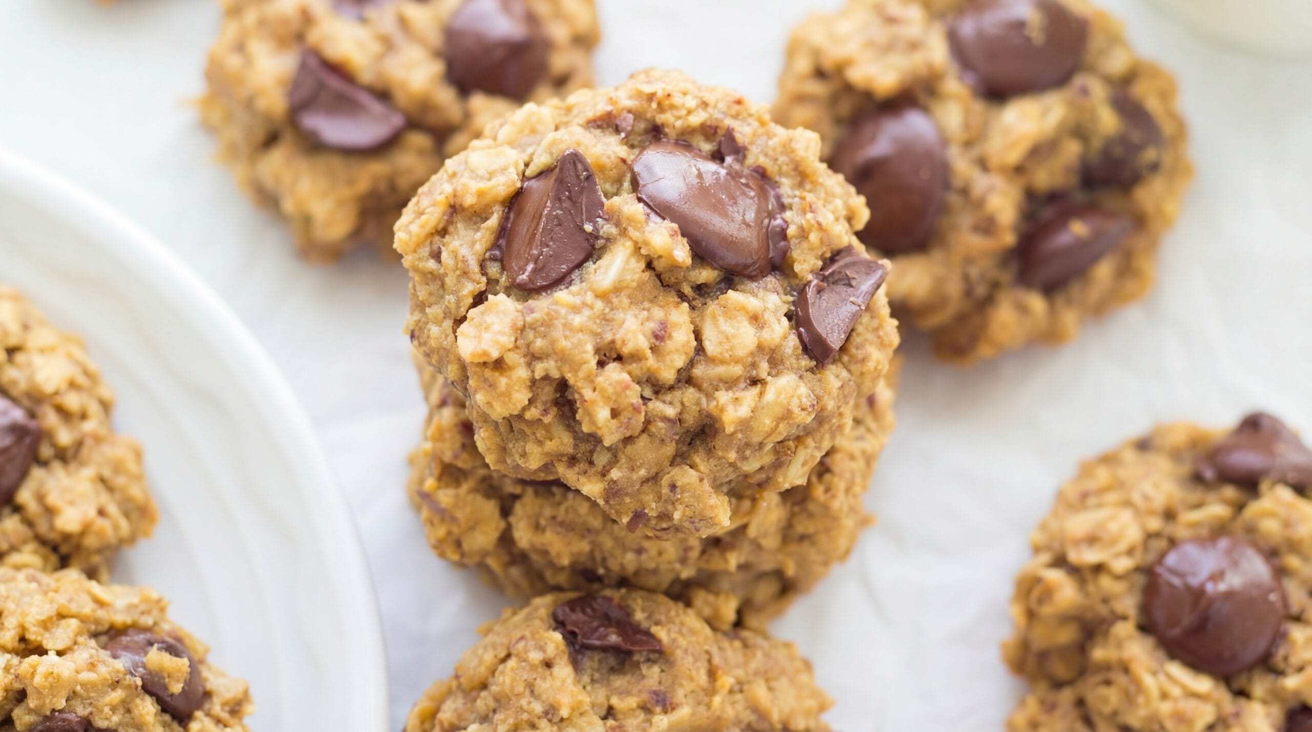 Peanut Butter Oatmeal Cookies Recipe - Featured Image