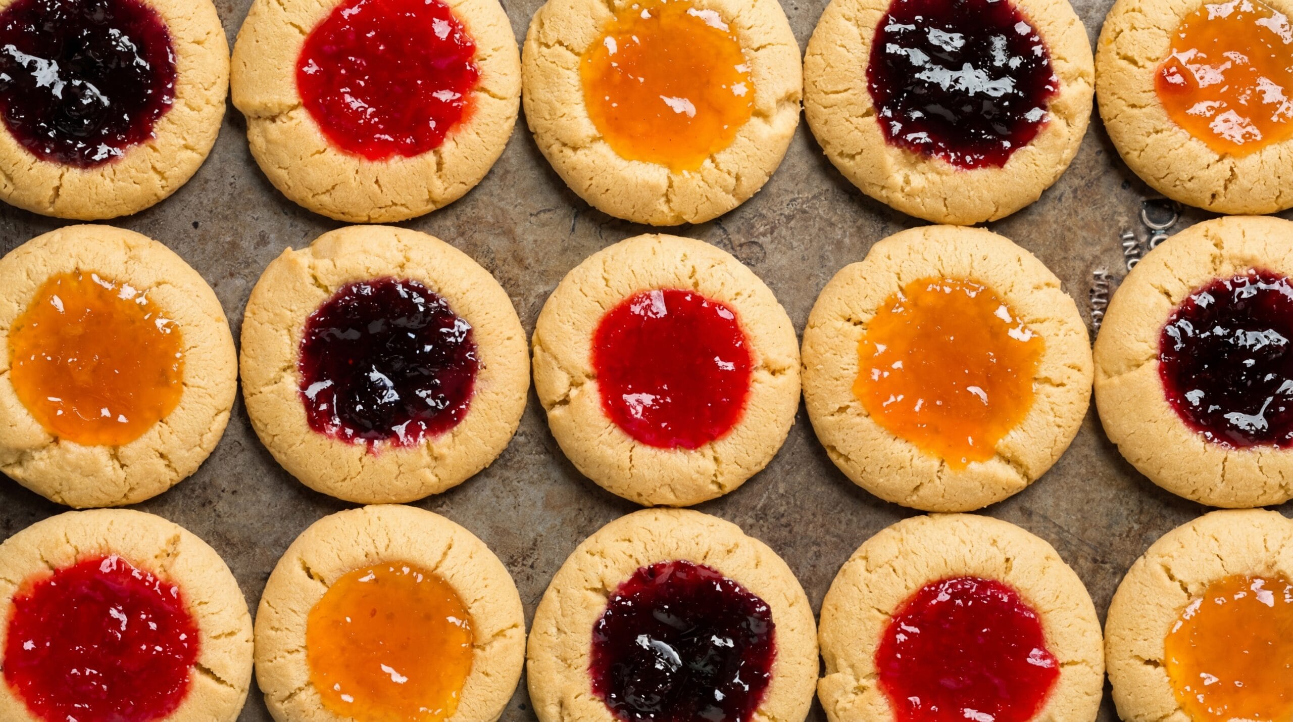 Peanut Butter and Jelly Cookies Recipe - Featured Image