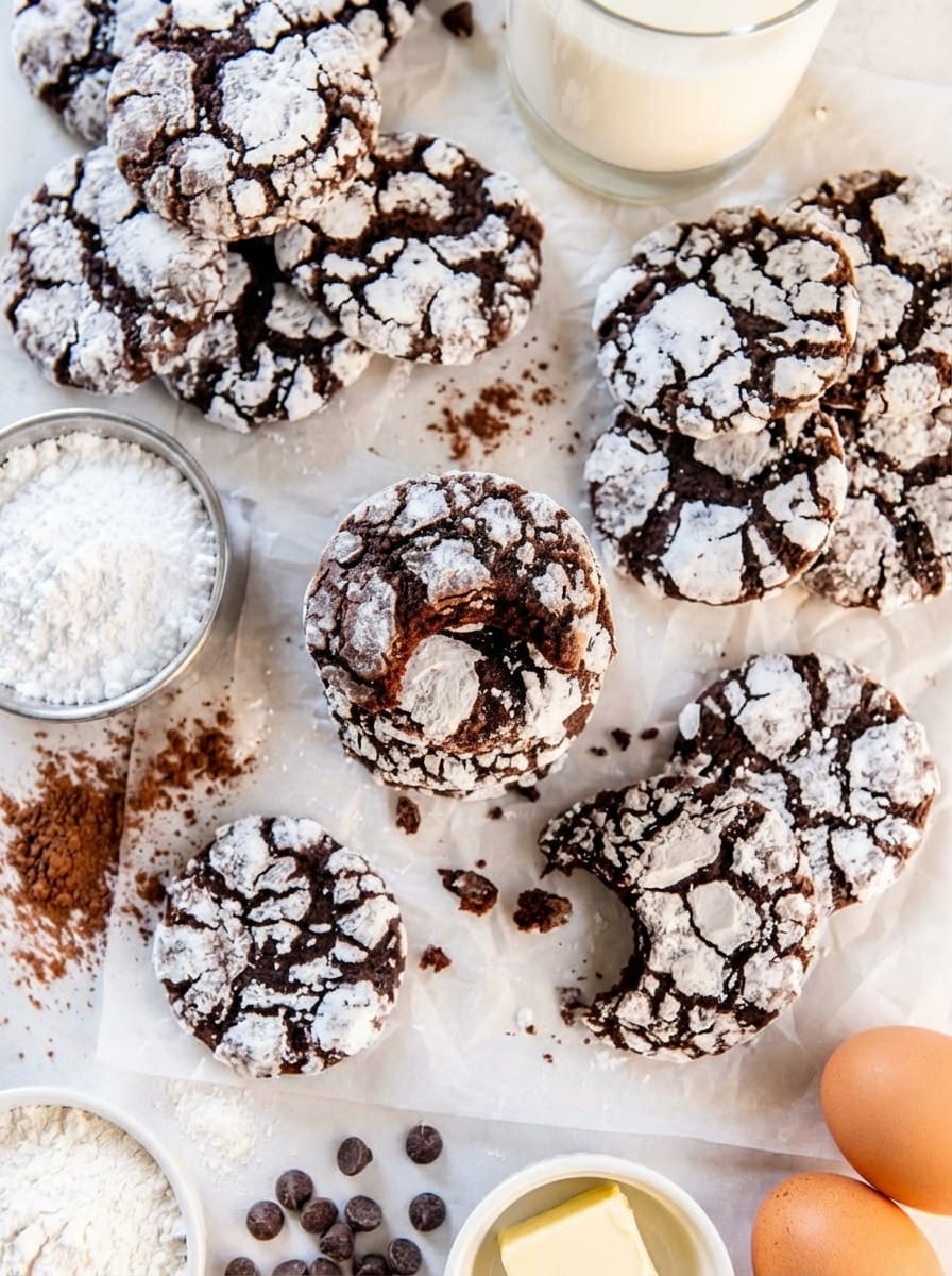 Pro Tips for Chocolate Crinkle Cookies