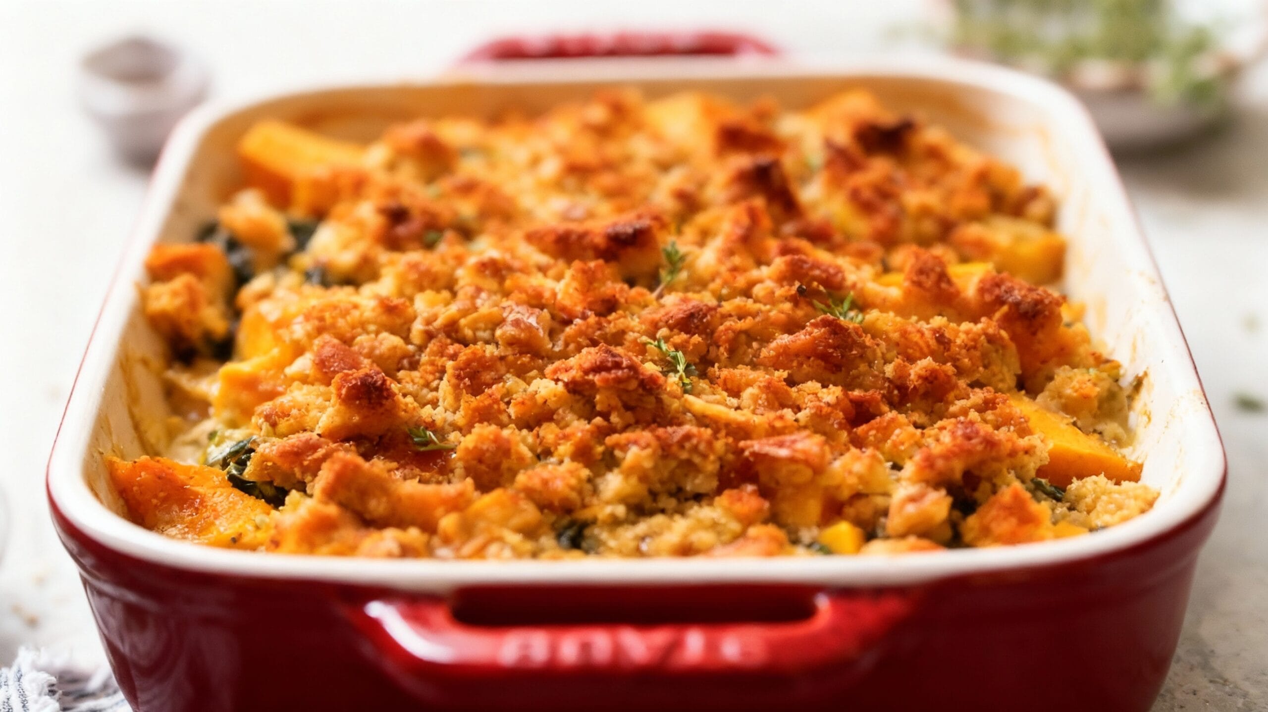Savory Butternut Squash Casserole Recipe