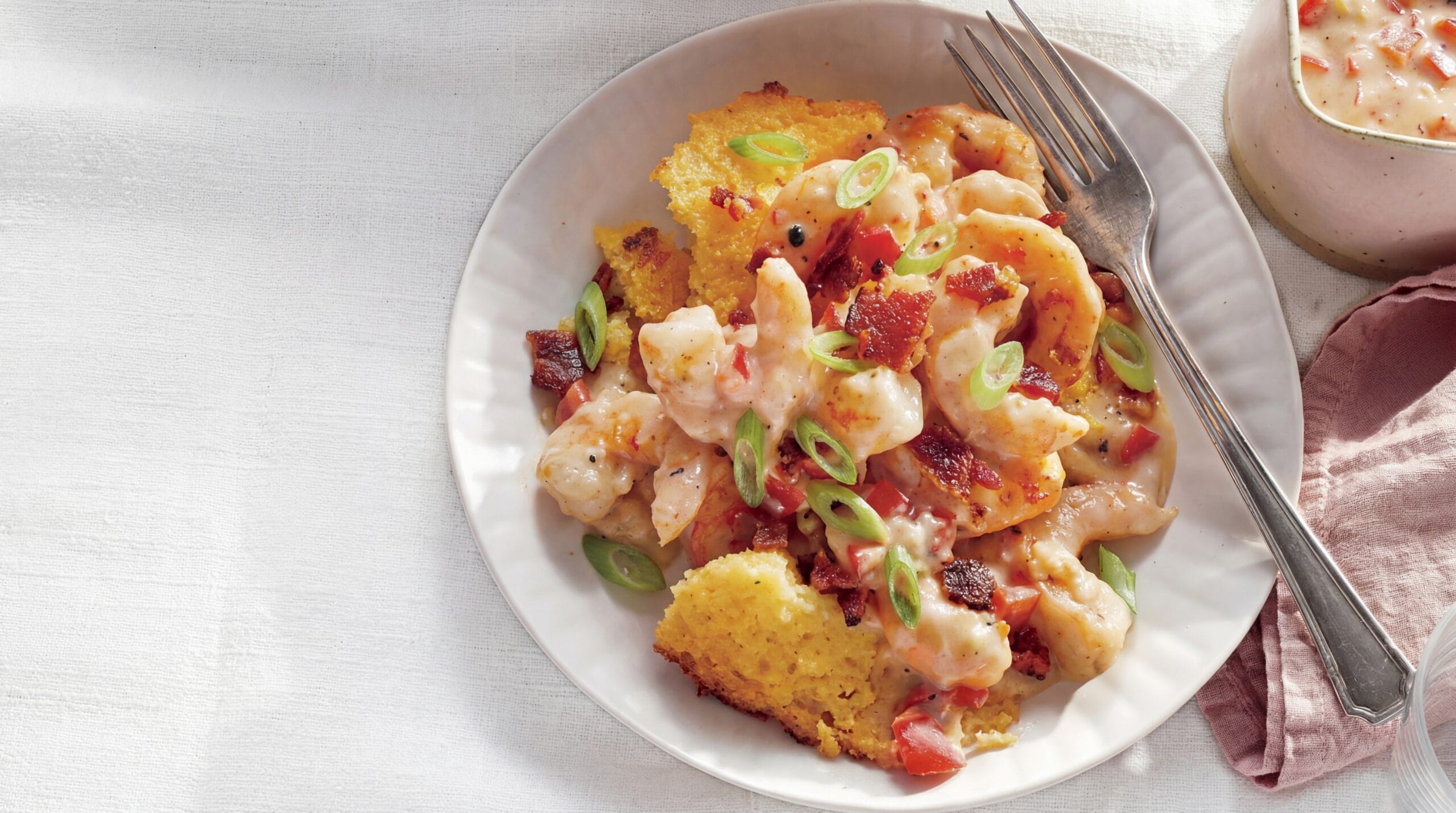 Shrimp And Grits Casserole Recipe - Featured Image