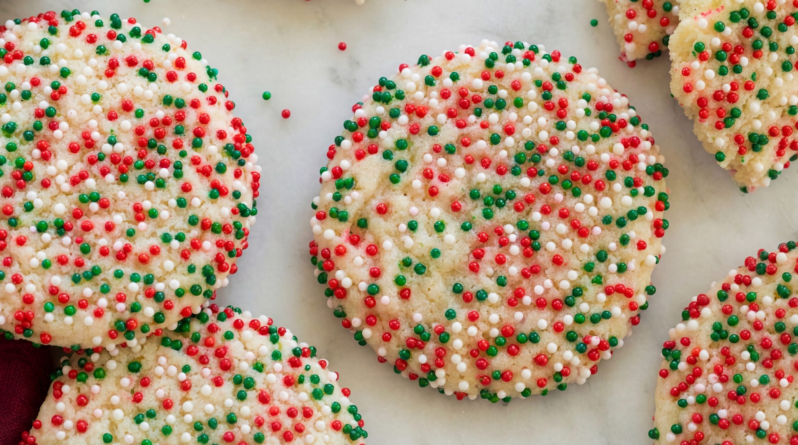 Sprinkle Cookies Recipe - Featured Image