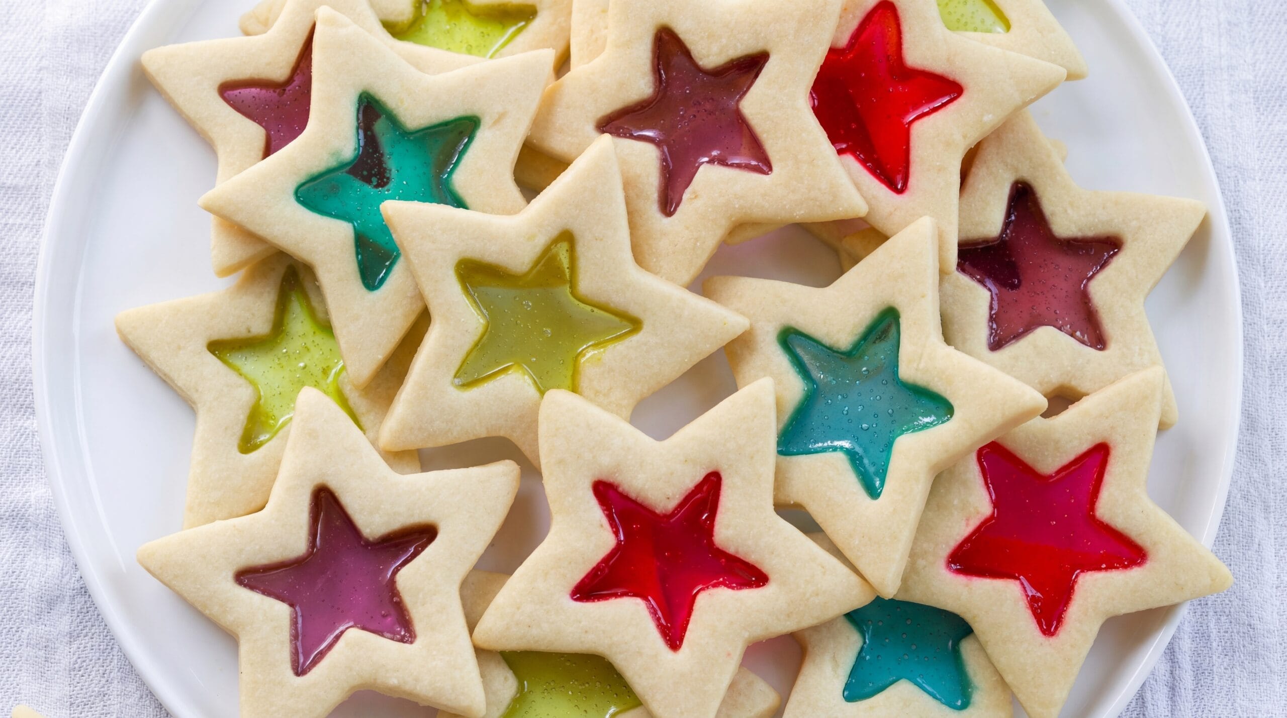 Stained Glass Cookies Recipe - Featured Image